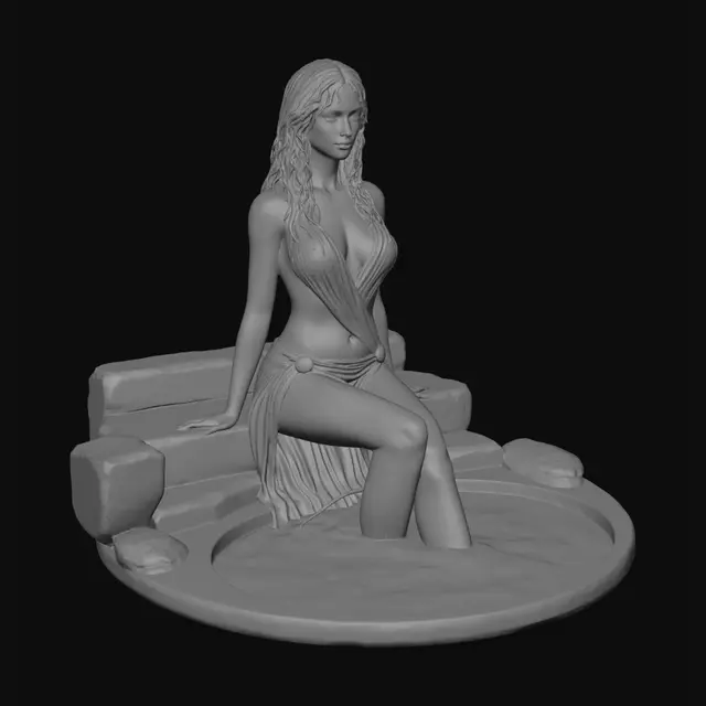 3D model for Cascade of Serenity