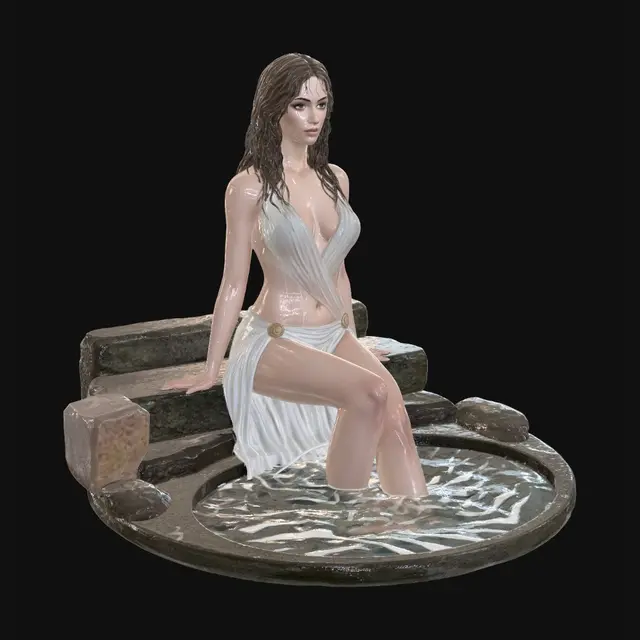 3D model for Cascade of Serenity