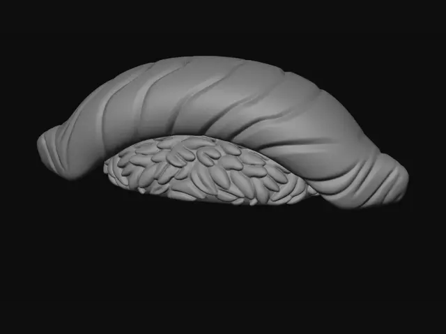 3D model for Fat-Banded Salmon Nigiri