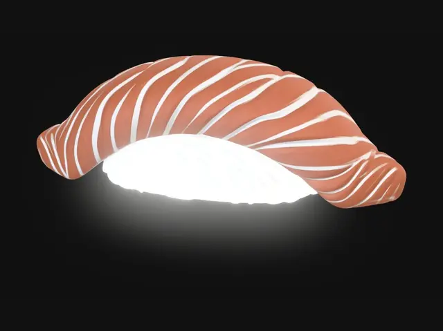 3D model for Fat-Banded Salmon Nigiri