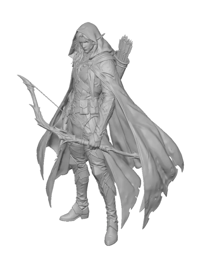 3D model for Shadowthorn Archer
