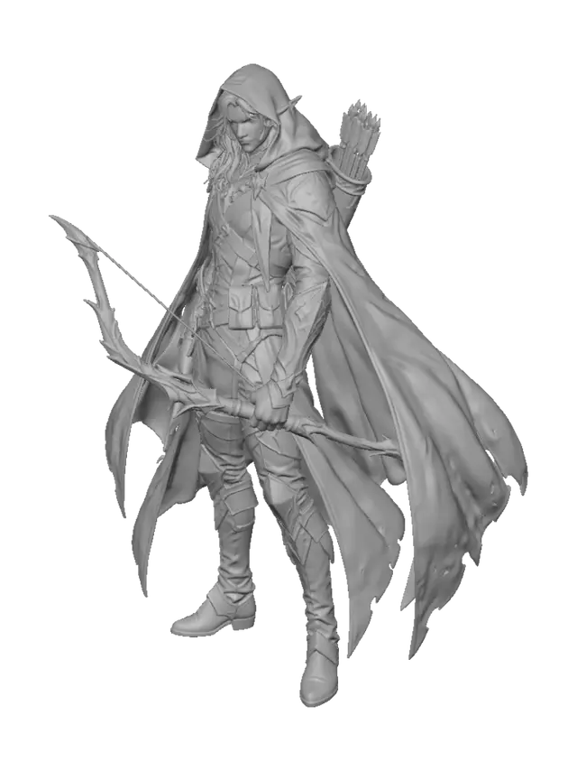 3D model for Shadowthorn Archer