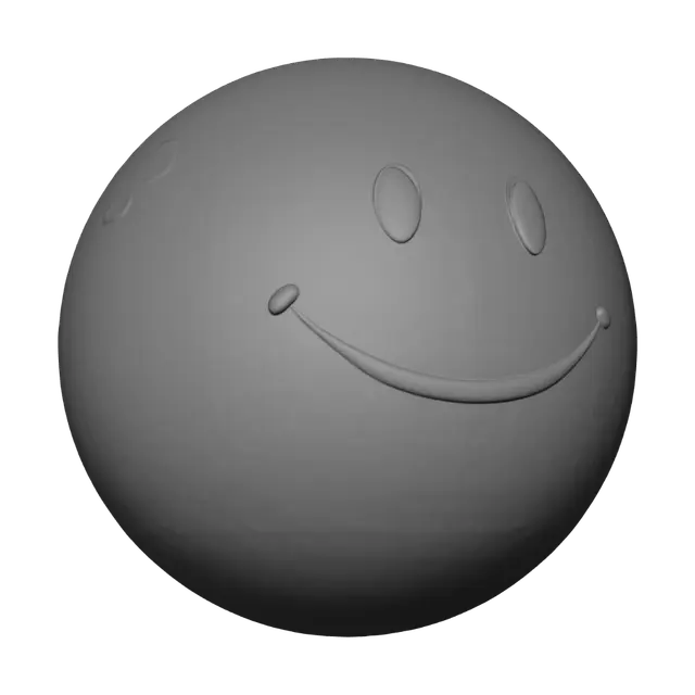 3D model for Smiley Sphere