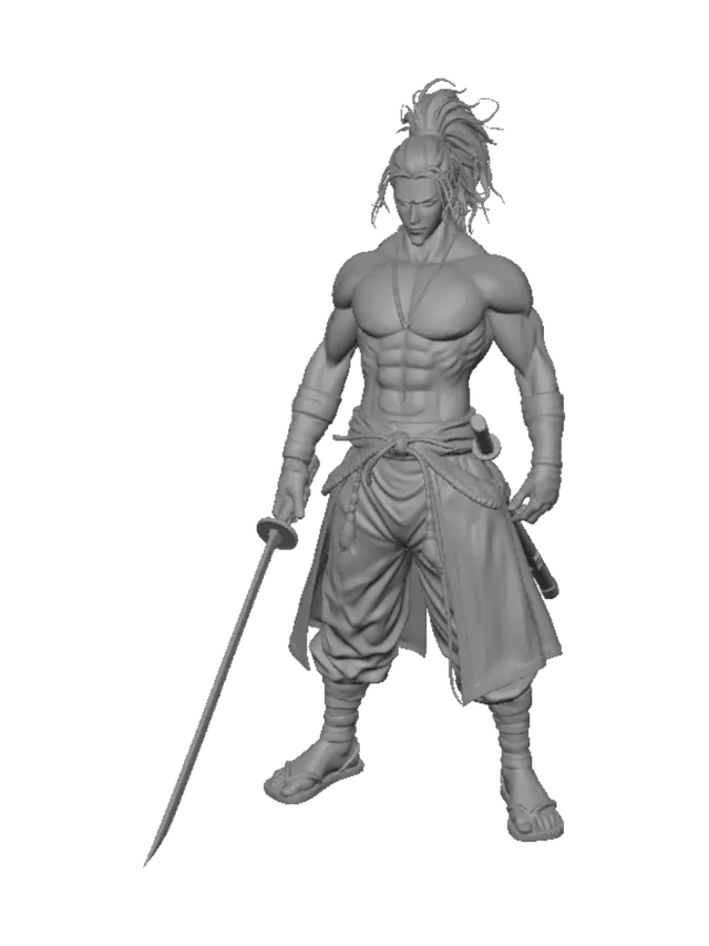 3D model for Crimson Hellfire Warrior