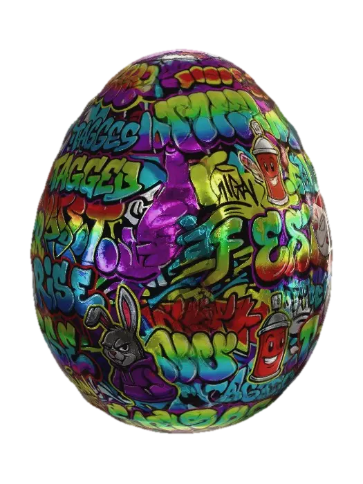 #EasterEgg2026#, - Tag 3D-model, gegenereerd door AI