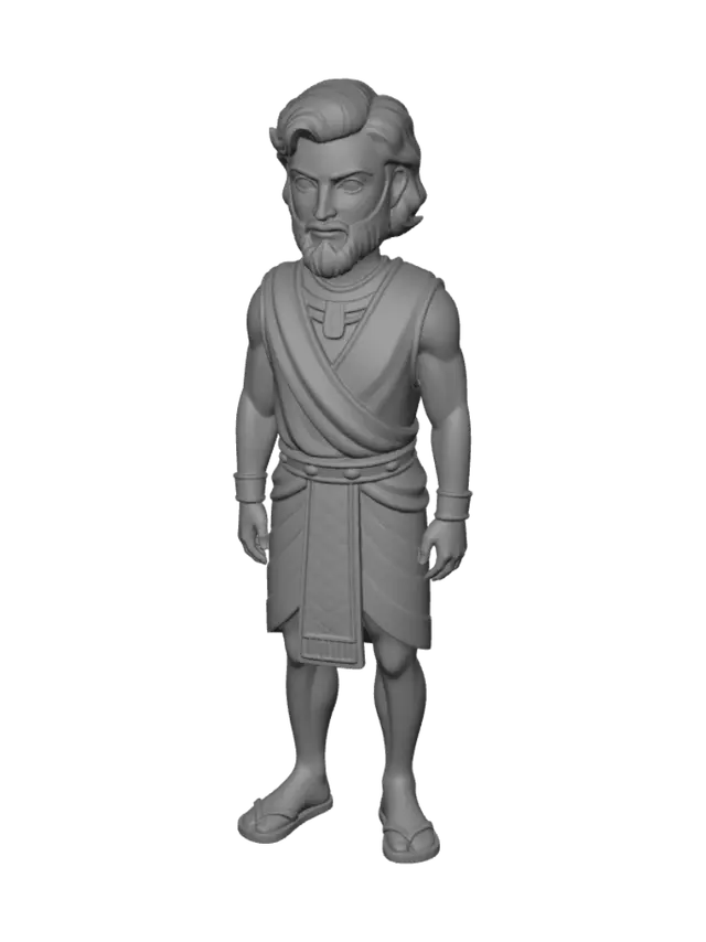 3D model for Ancient Greek Hero