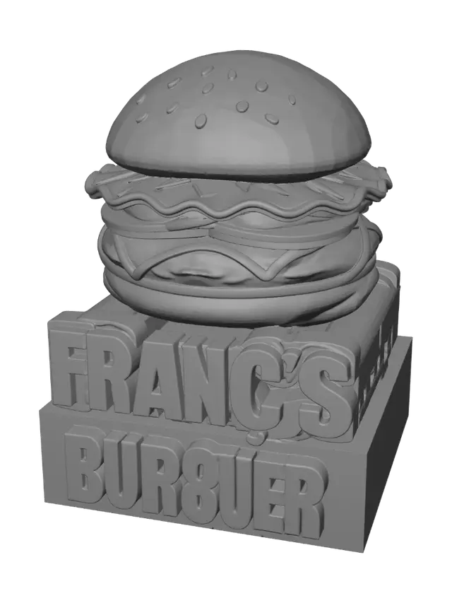 3D model for Franc's Burguer