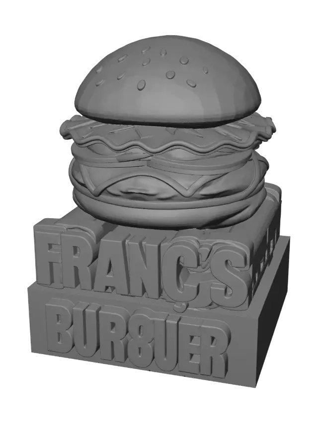 3D model for Franc's Burguer