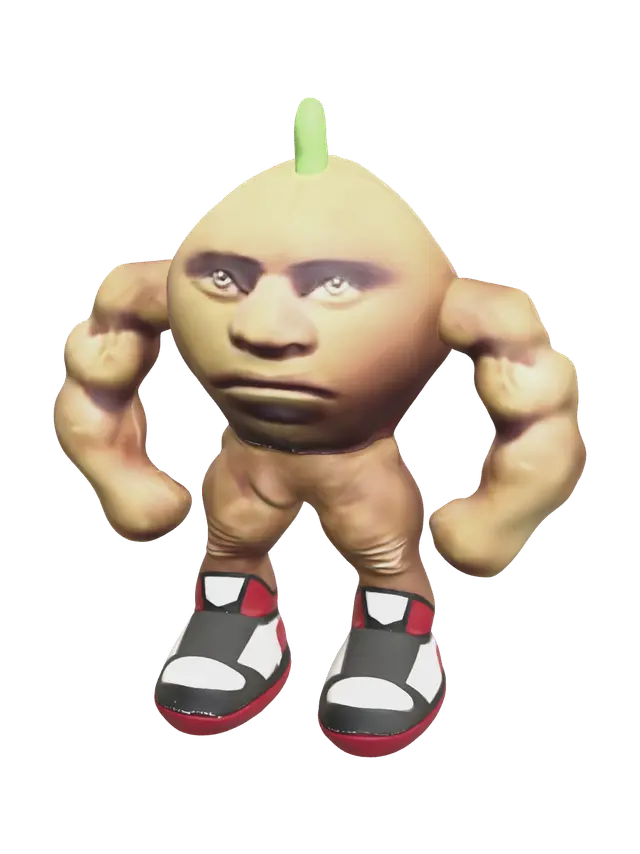 3D model for Udin Din Din Dun
