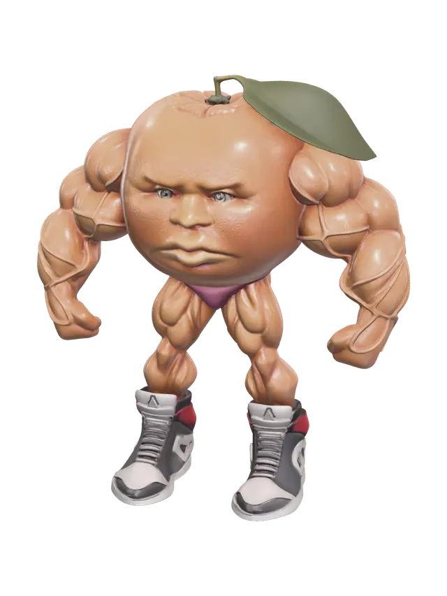 Modern Udin Din Din Dun 3D model, vytvořený pomocí AI