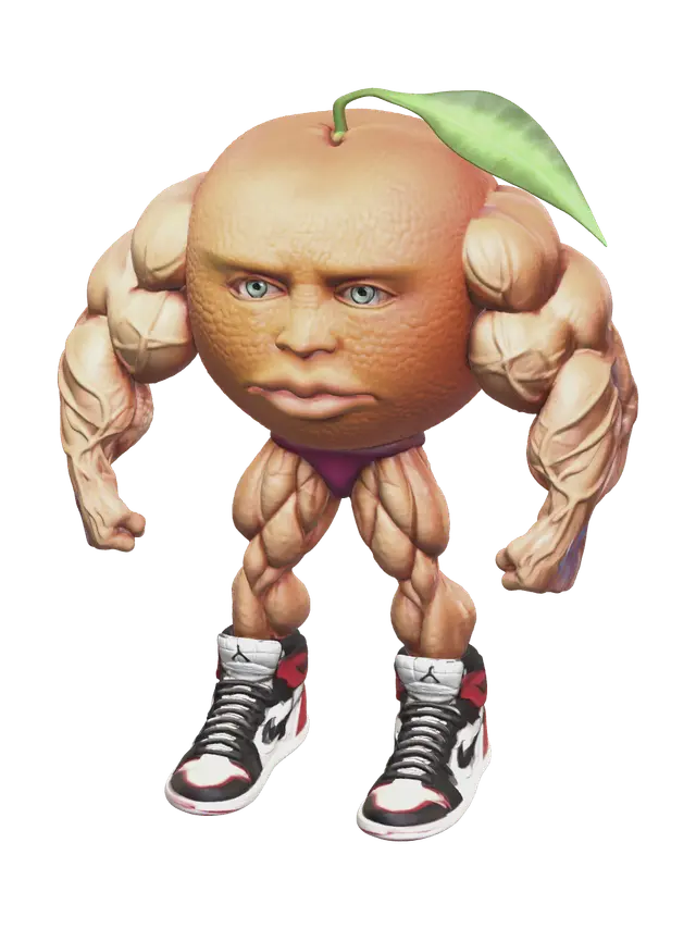 Fantasy Udin Din Din Dun 3D model, vytvořený pomocí AI