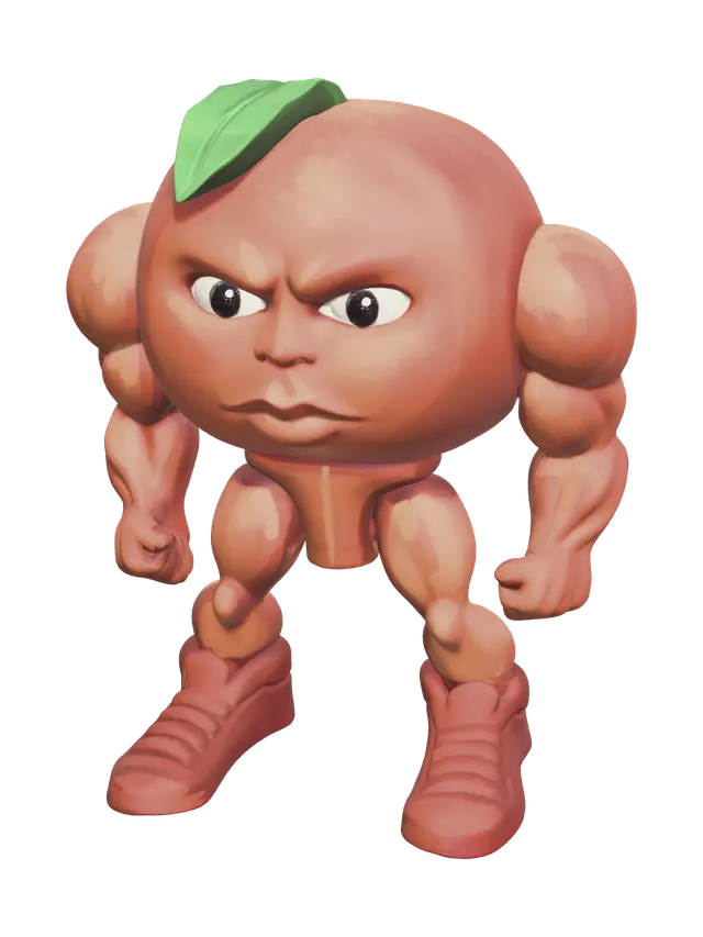 3D model for Udin Din Din Dun
