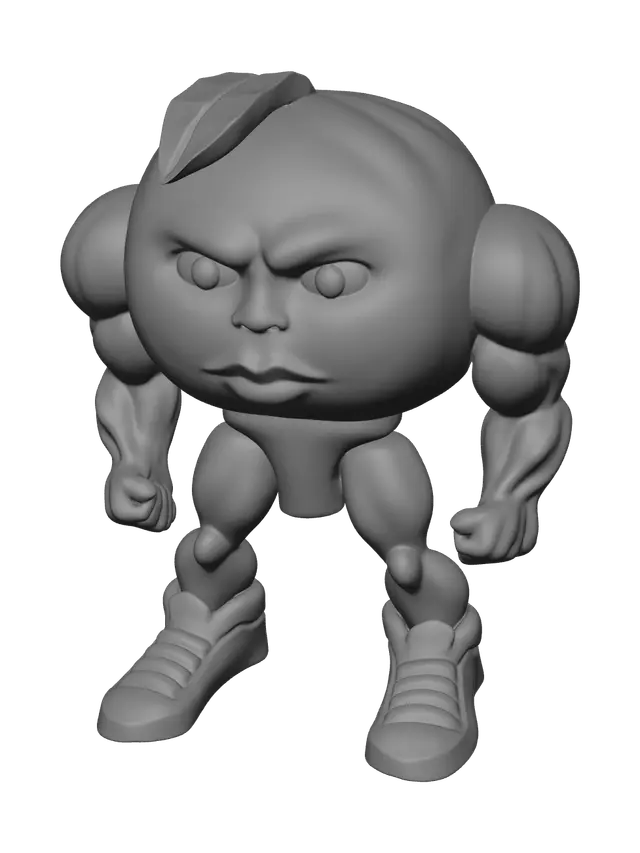 3D model for Udin Din Din Dun