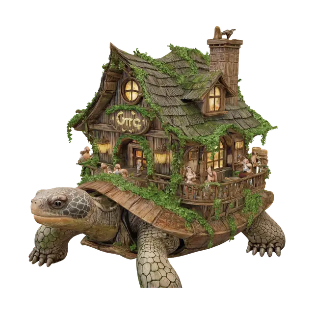 3D model for Cafe on a Giant Turtle
