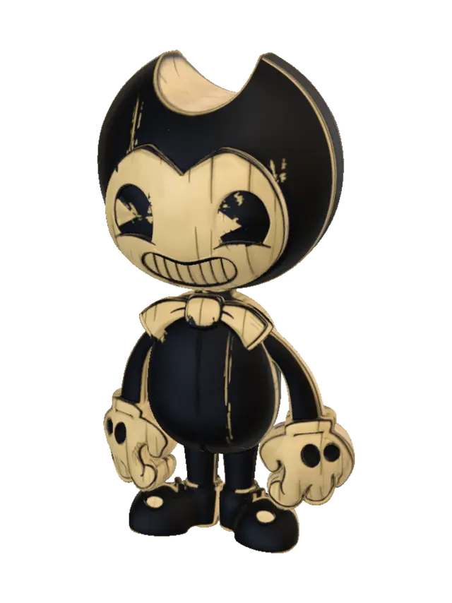 Bendy and the Ink machine - Glove 3D model, vytvořený pomocí AI