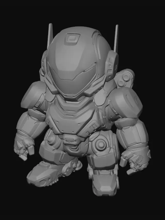 3D model for Desert Vanguard