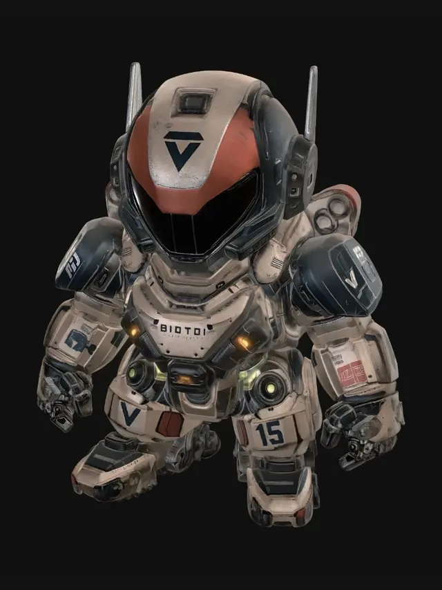 3D model for Desert Vanguard