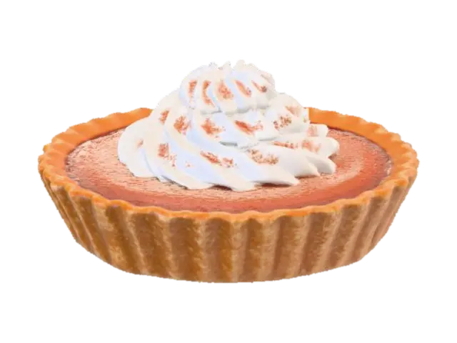 3D model for Pumpkin Whip Delight, #Thanksgiving#