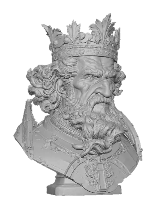3D model for Majestic Monarch Bust