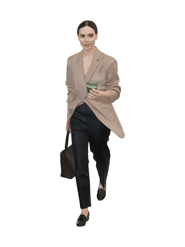 3D model for City Chic Morning Commute