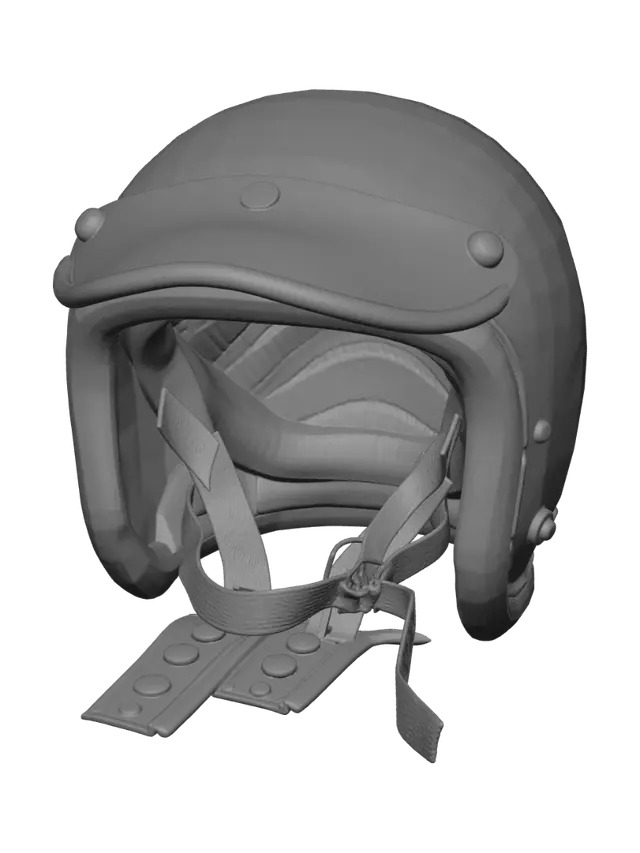 3D model for Polka Dot Vintage Helmet