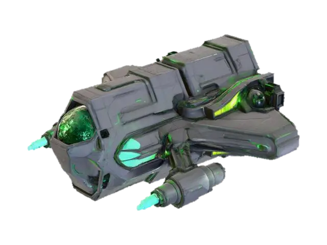 Galactic Cruiser - Intergalactic 3D model, vytvořený pomocí AI