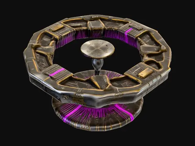 3D model for destroyed car