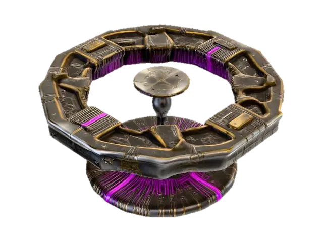 3D model for destroyed car