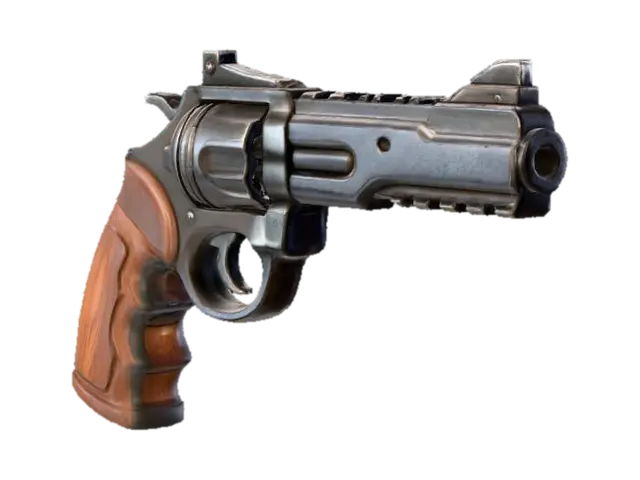 Green Revolver-X - Xscorngames 3D model, vytvořený pomocí AI