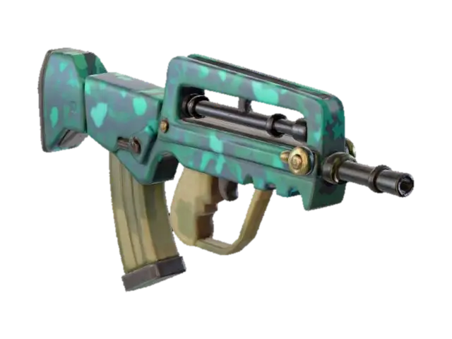 3D model for Cyberpunk-Famas-X-Rifle
