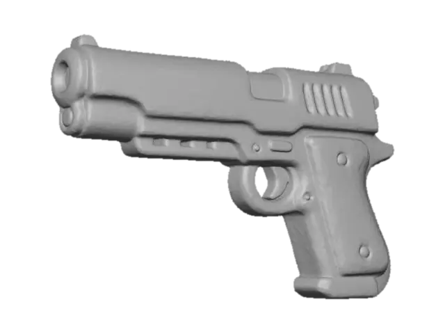 3D model for Pistol Illustration