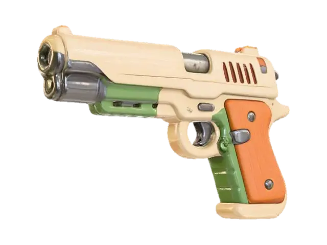 3D model for Pistol Illustration
