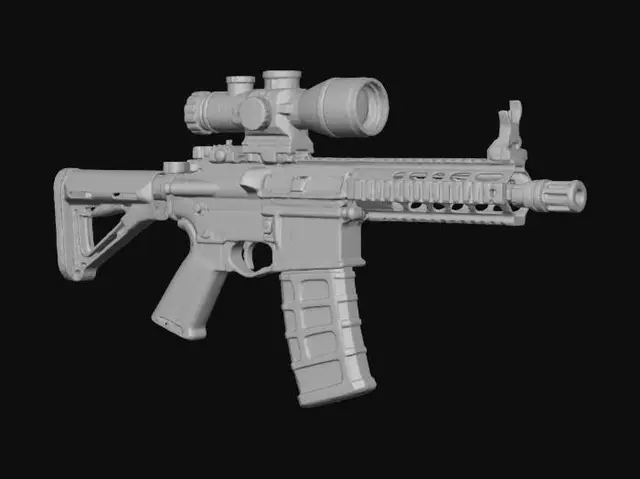 3D model for Tactical Precision -X-Rifle