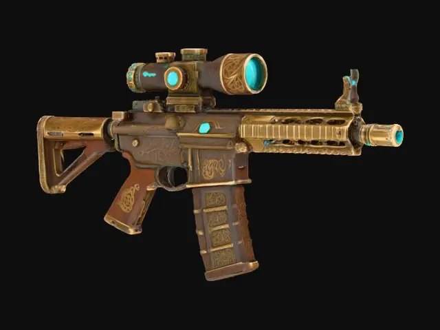 3D model for Tactical Precision -X-Rifle