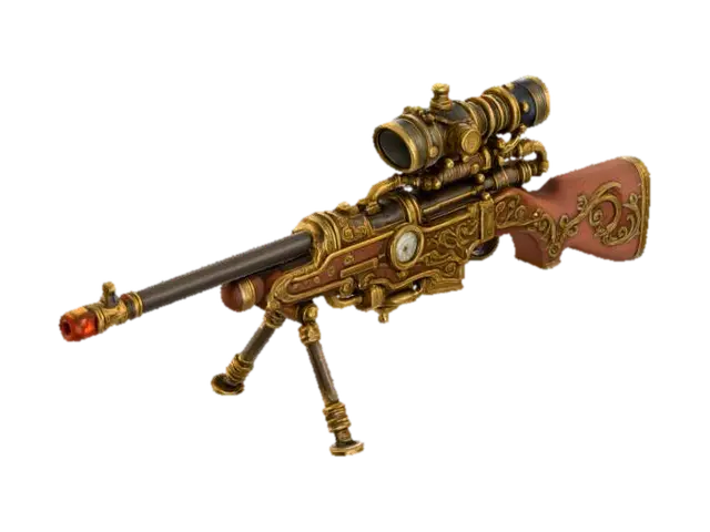 Steampunk Precision - Gadgets 3D model, vytvořený pomocí AI