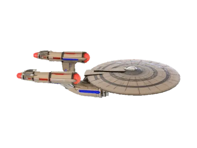 Starship -X- - Exploration 3D model, vytvořený pomocí AI