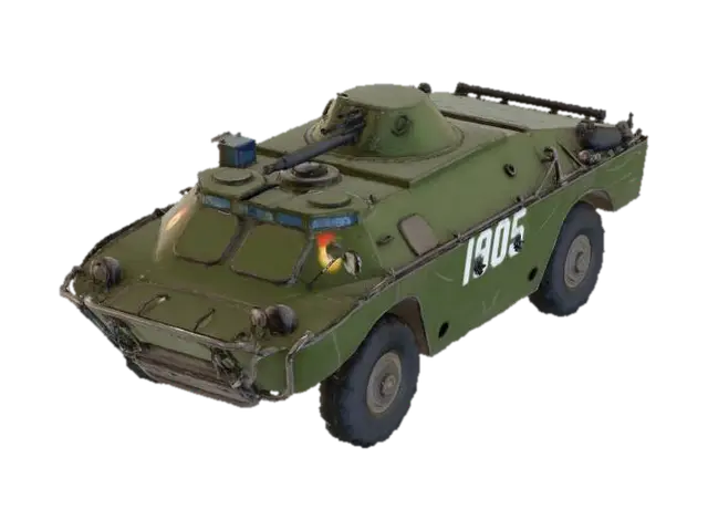 Armored Scout Vehicle - Xscorngames 3D model, vytvořený pomocí AI