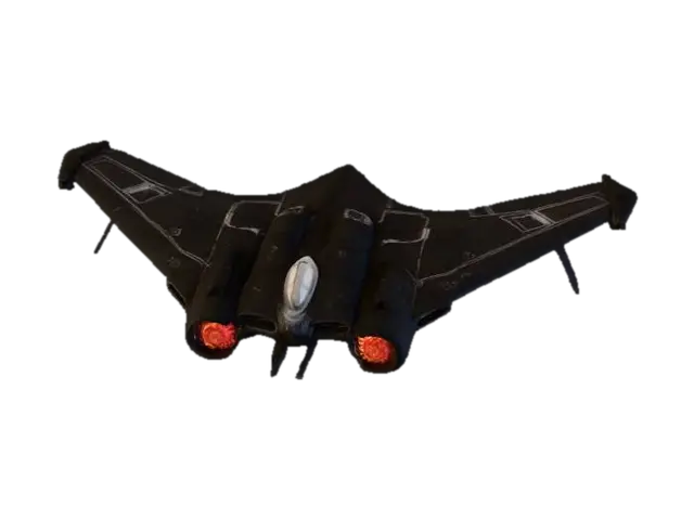 Stealth Hawk, #Thanksgiving# 3D model, vytvořený pomocí AI