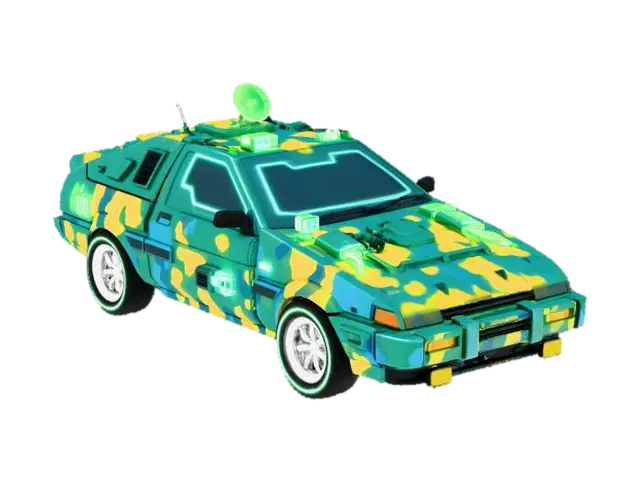 Camo X Cruiser 3D model, vytvořený pomocí AI