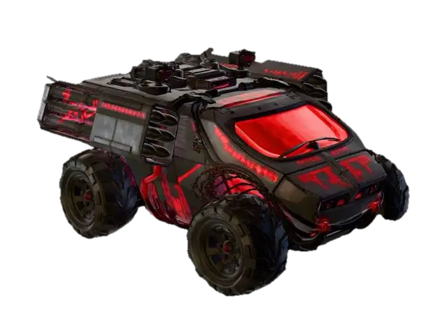 Crimson Juggernaut X のAI生成3Dモデル