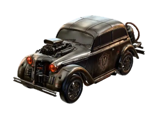 Rustbound Marauder -X- - Talisman 3D model, vytvořený pomocí AI