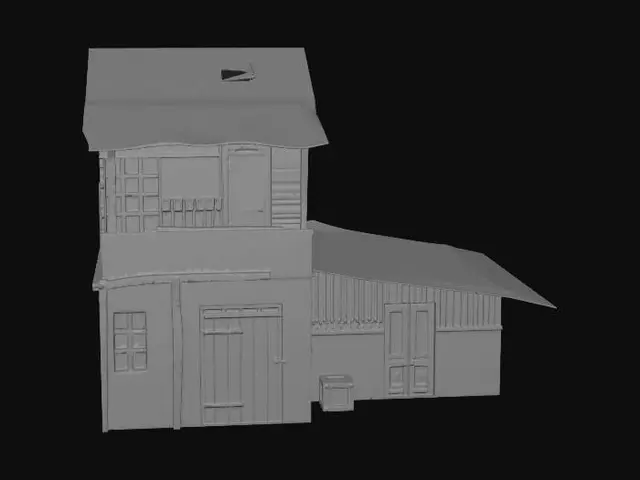 3D model for Rusty Patchwork House