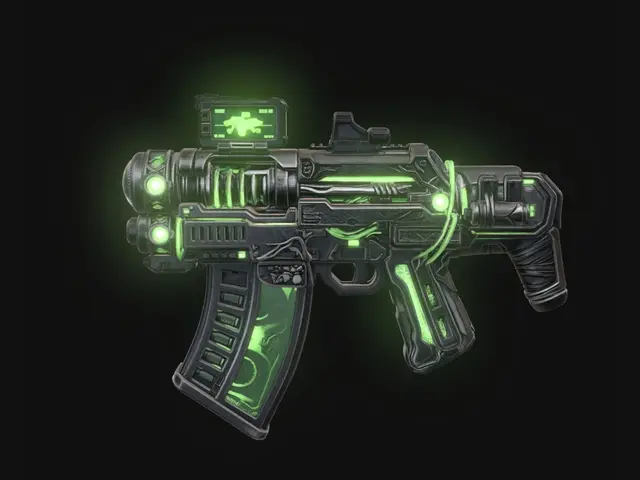 3D model for Emerald War Cannon