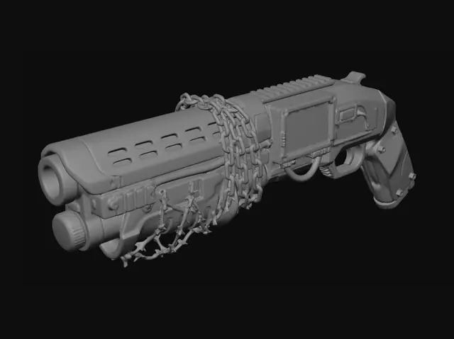 3D model for Chainbound Plasma Blaster