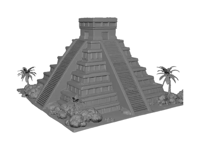 3D model for The Jungle Step Pyramid