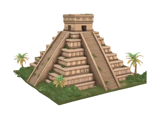 3D model for The Jungle Step Pyramid