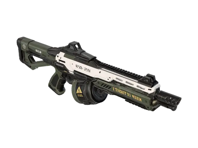 NX-42A Pulse Rifle 3D model, vytvořený pomocí AI