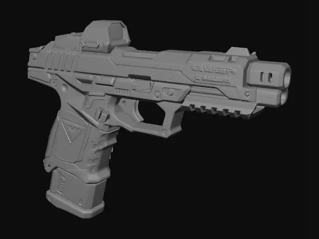 3D model for X9-72 Series Sidearm