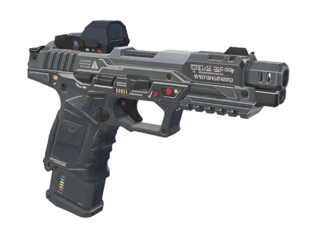 X9-72 Series Sidearm - Glock 3D model, vytvořený pomocí AI