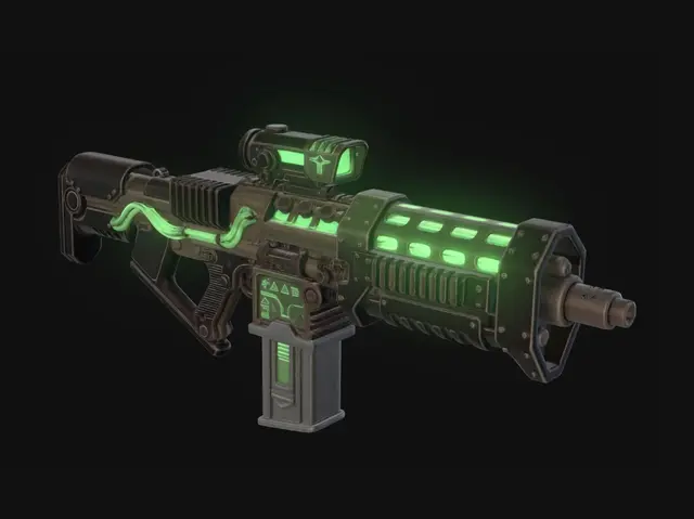 3D model for Crimson Siege Blaster